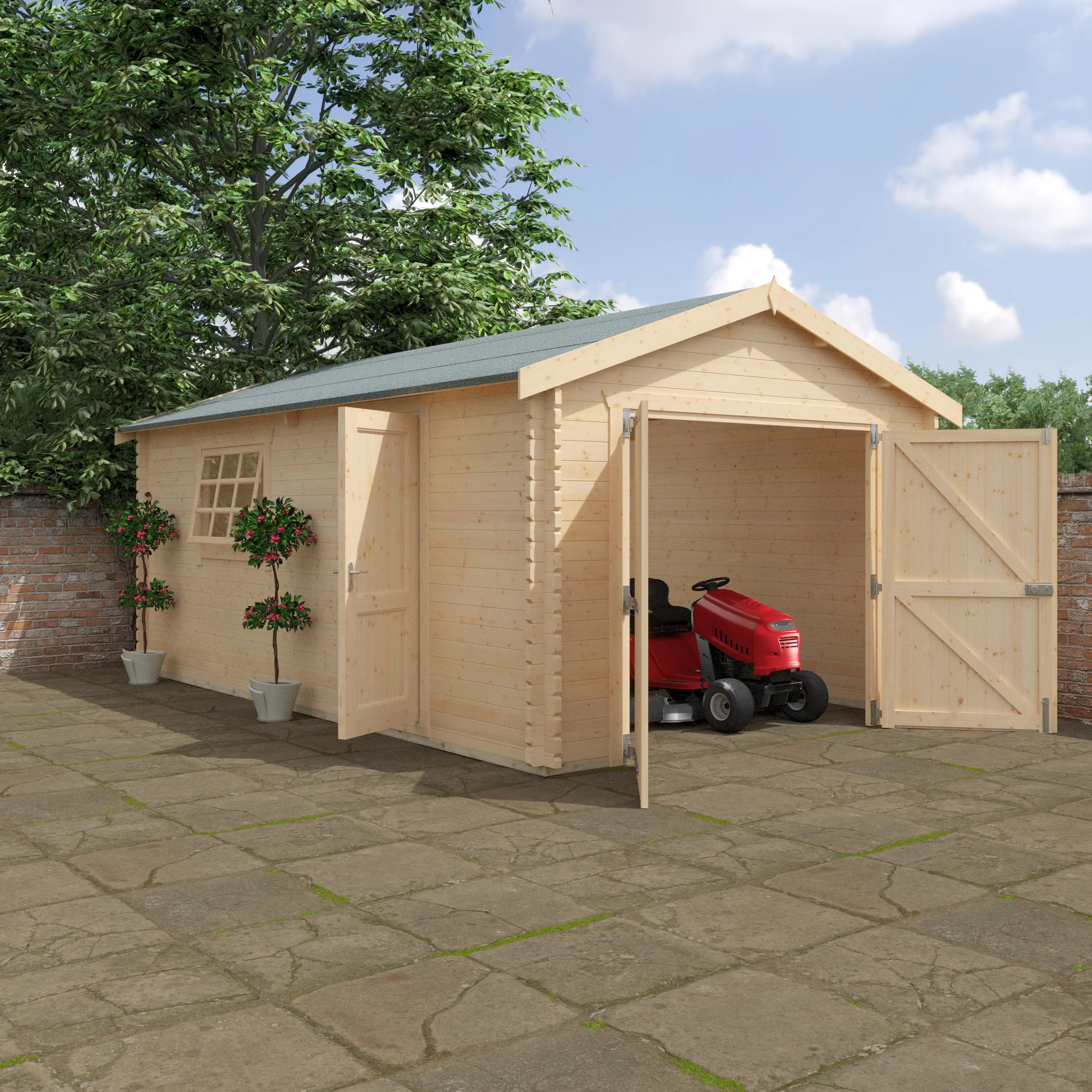 Premium timber garden shed in Norfolk