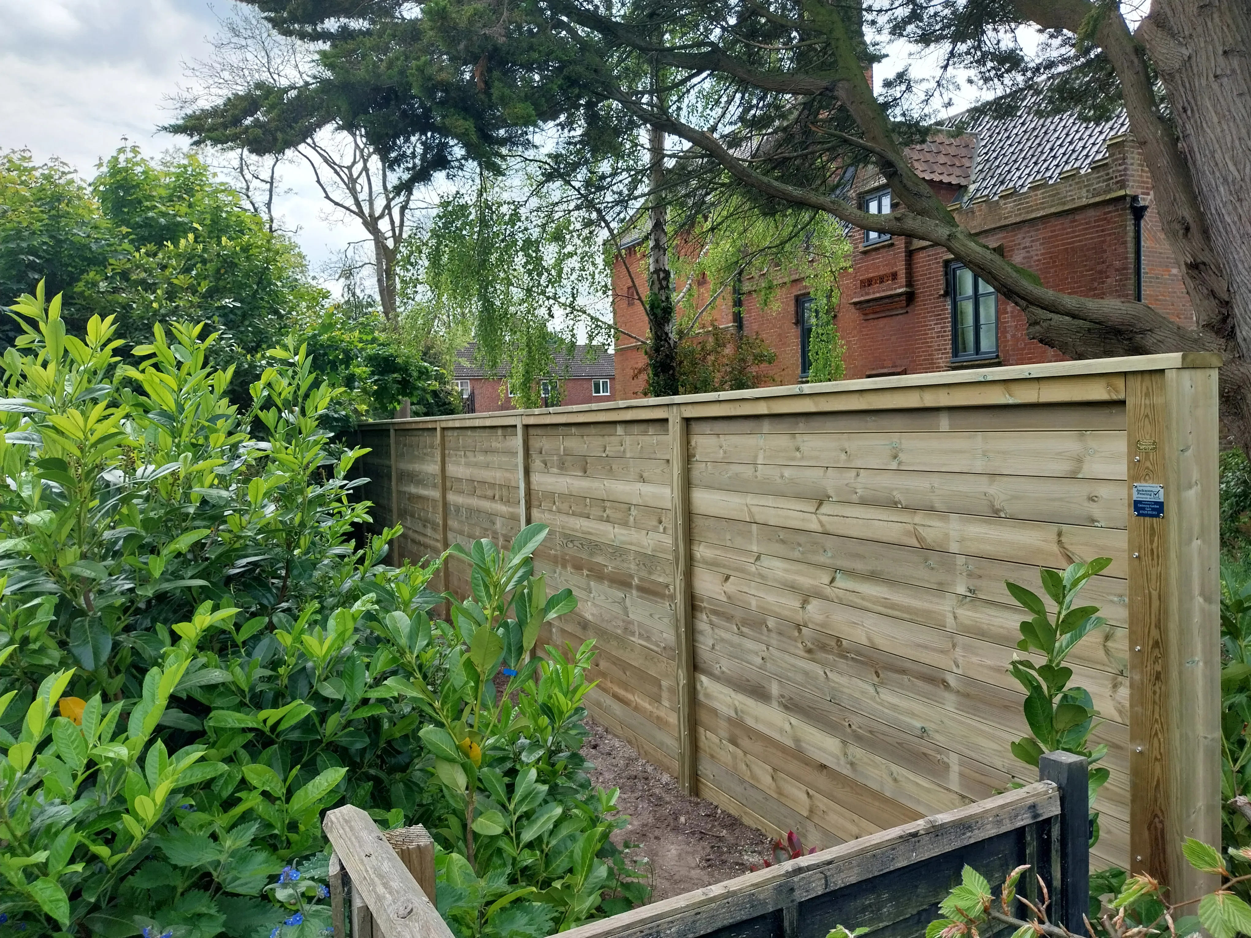 Acoustic Fencing Installation