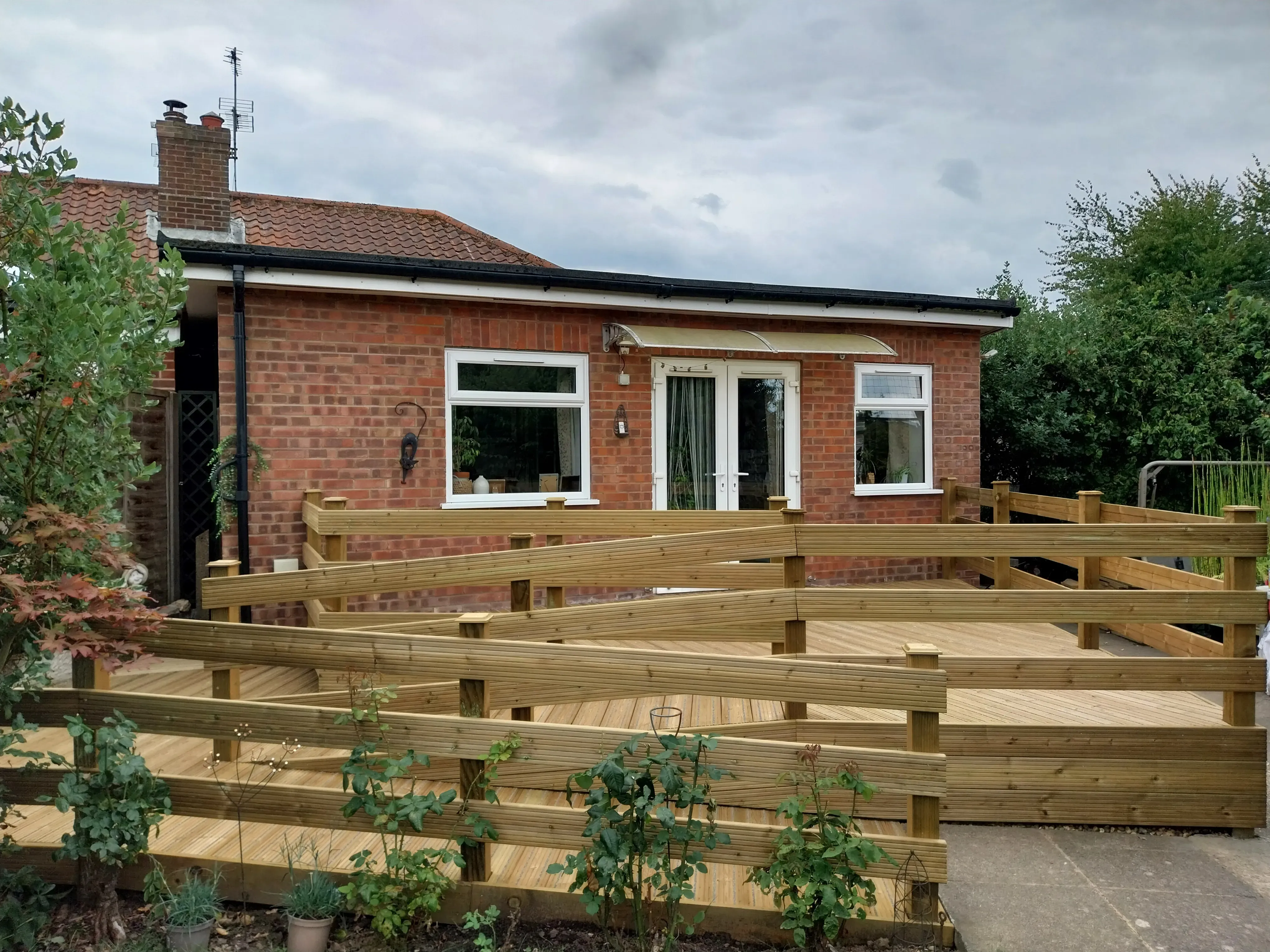 Professional decking installation