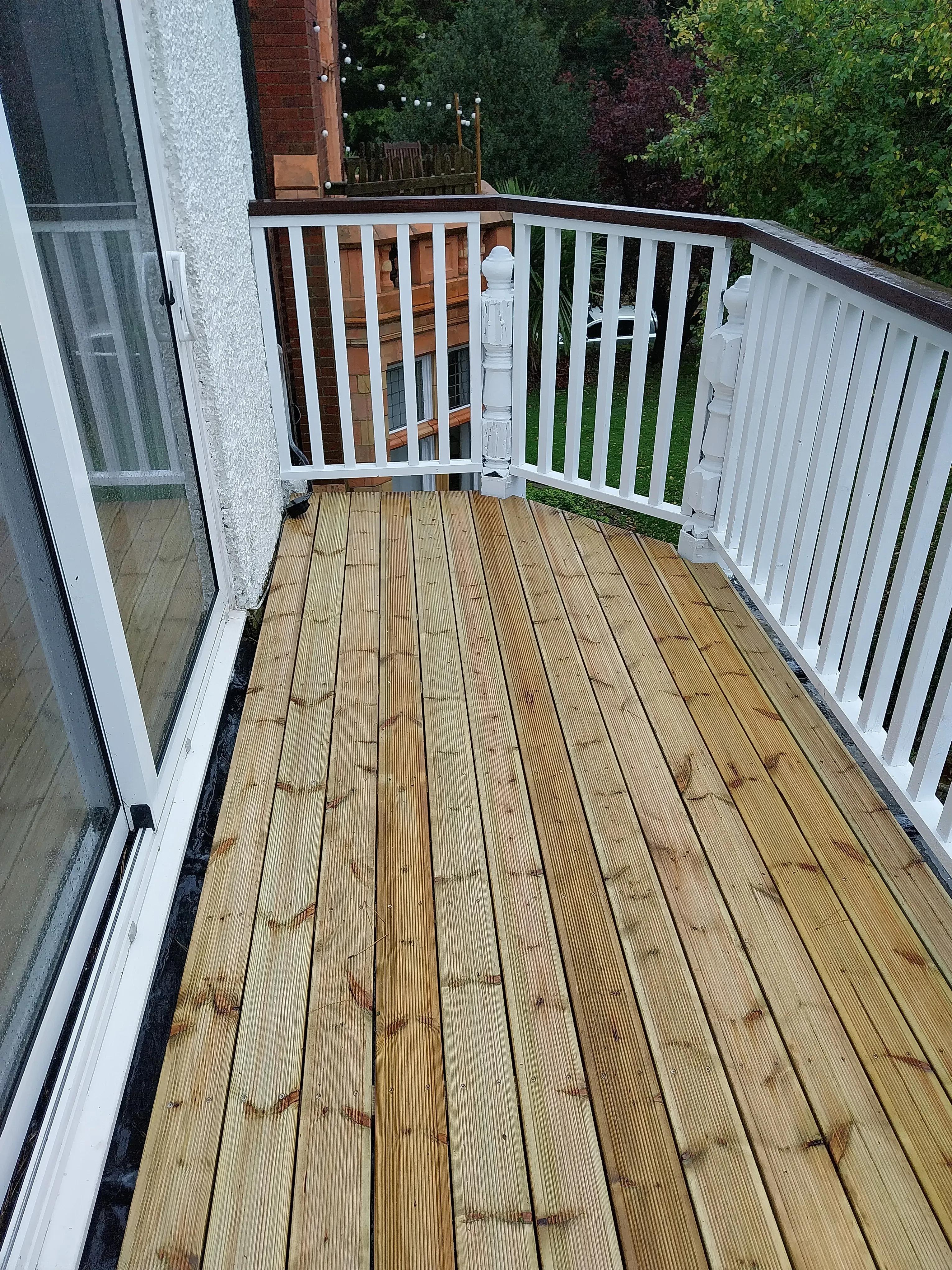 High-quality decking project