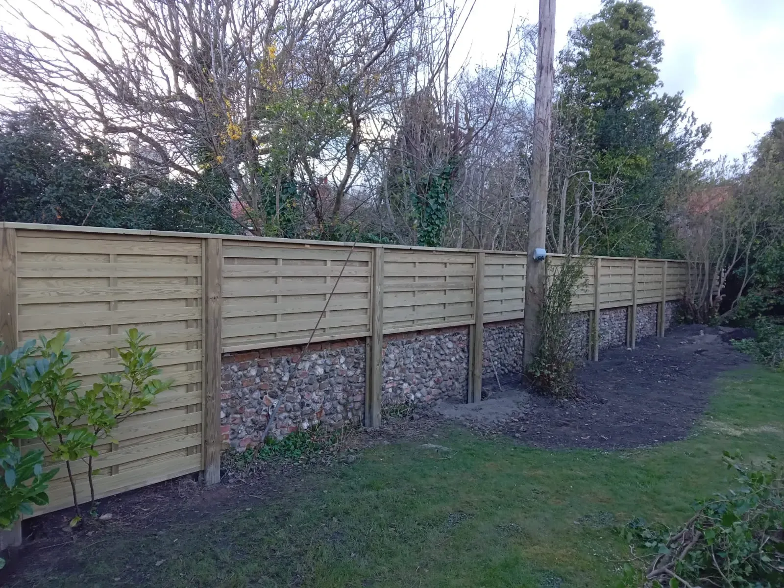 Quality fencing installation