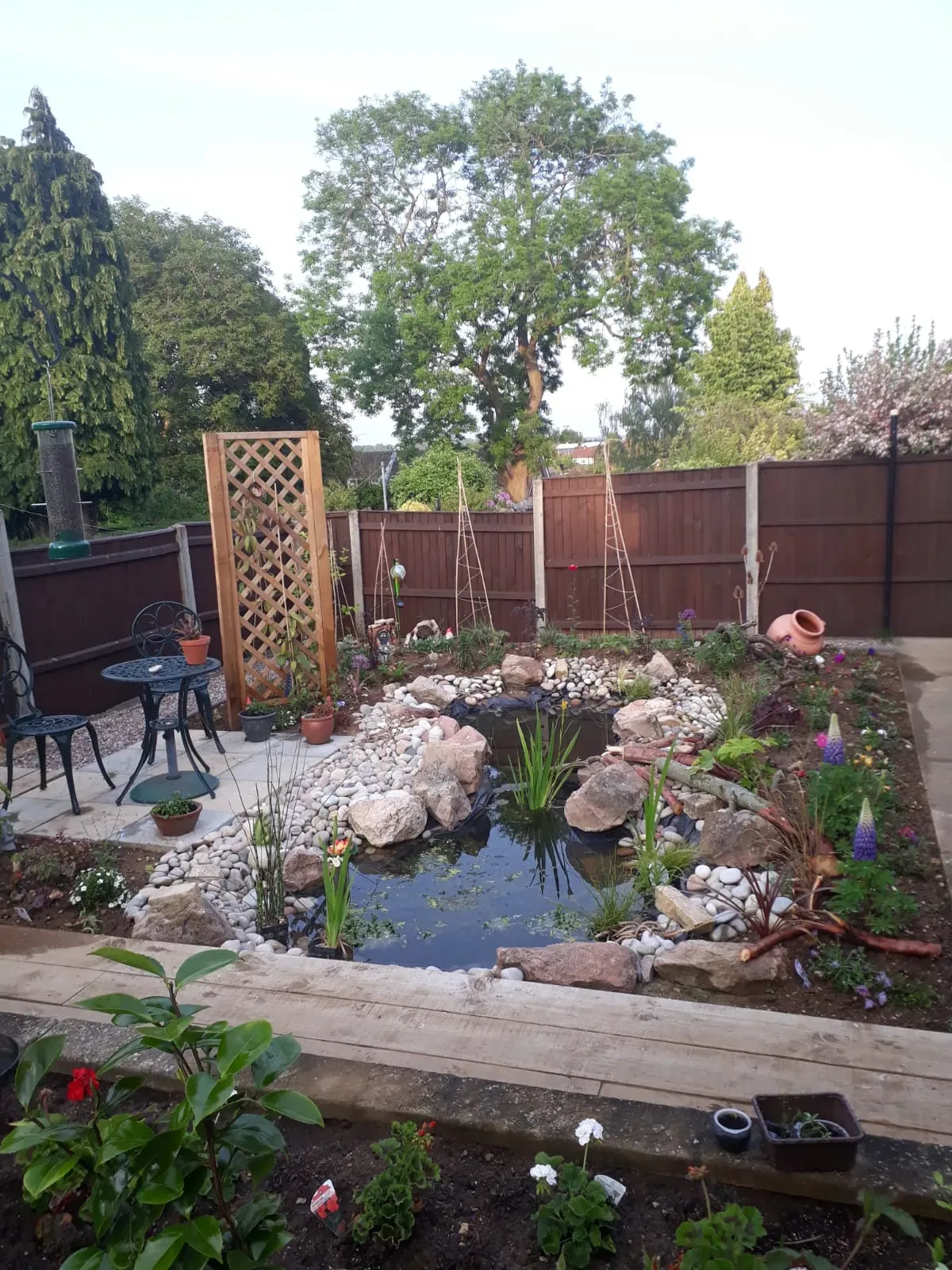 Beautiful garden transformation by landscaper in Norfolk