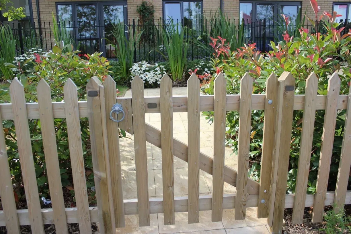 Jacksons garden gate.